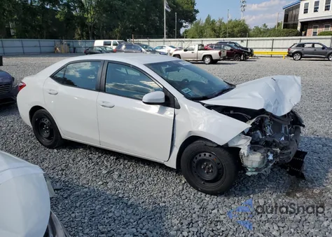 2016 Toyota Corolla L from USA, damaged, VIN 2T1BURHEXGC654179